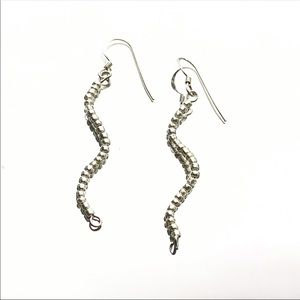 HANDMADE SQUIGGLE DANGLES